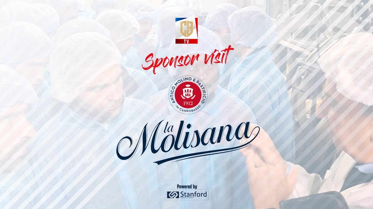 SPONSOR VISIT | La Molisana: la visita dei rossoblù allo storico pastificio