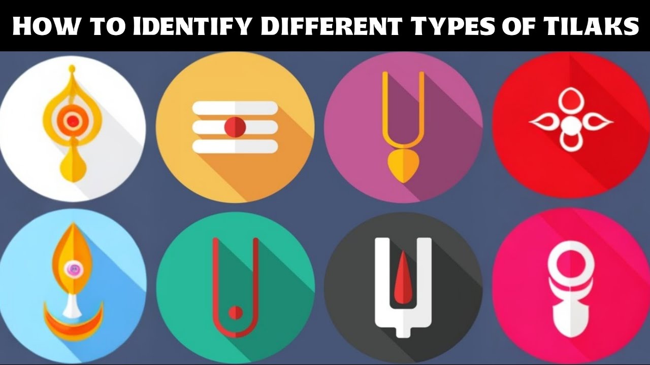 How to Identify Different Types of Tilaks 🤔😳 #tilak #god