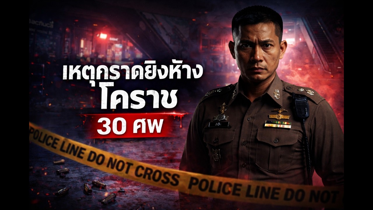 ลั่นไกกลางห้าง! นาทีคลั่งที่ไม่มีใครหนีทัน