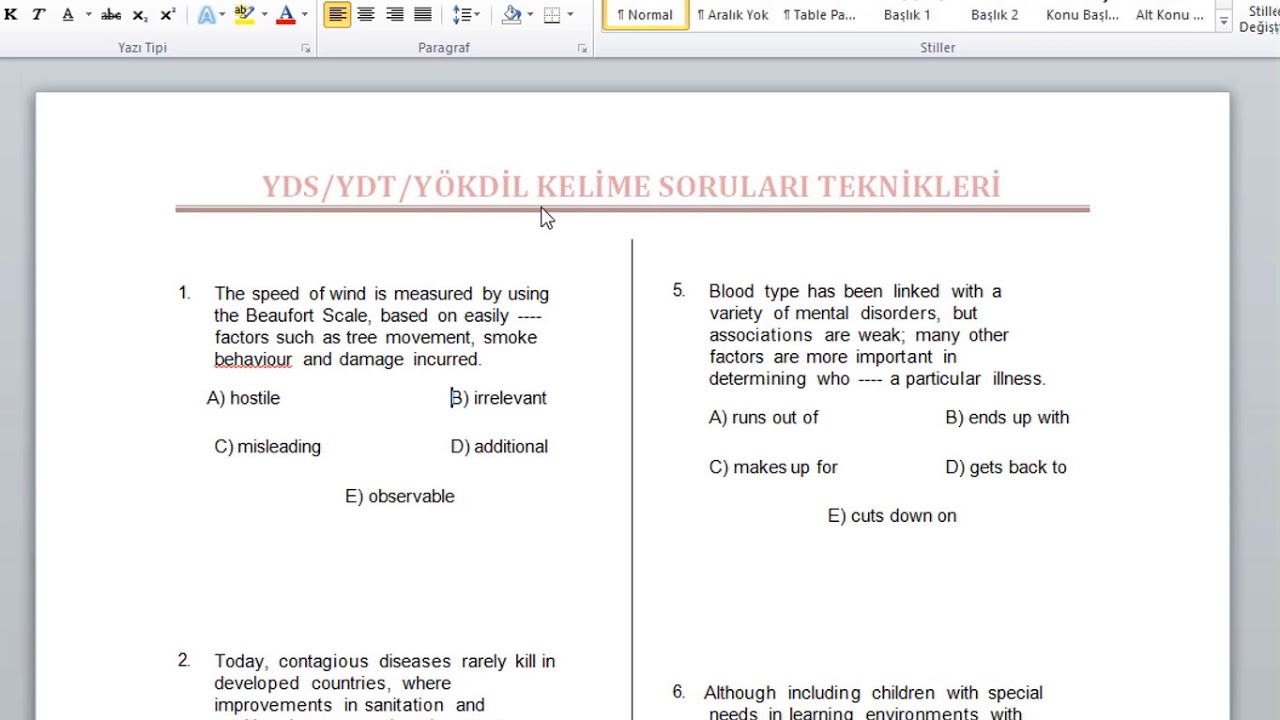 📢En Etkili YDS/YÖKDİL Kelime Öğrenme Tekniği! ✌