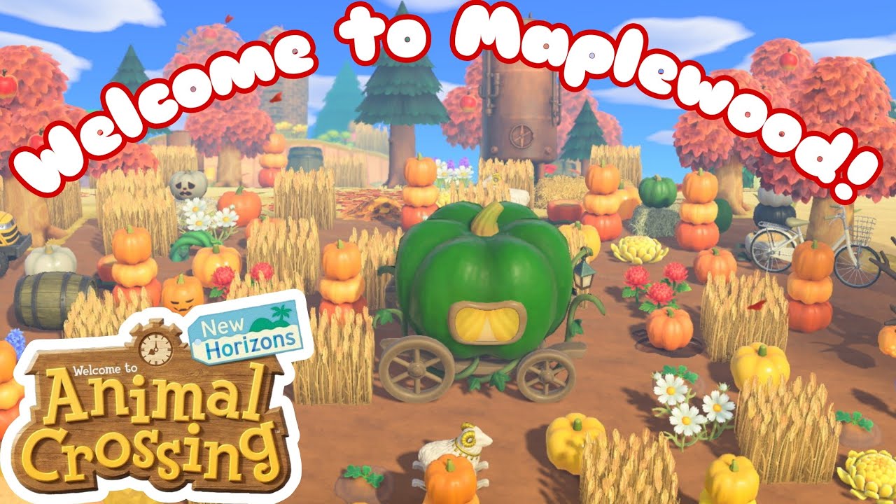 Мой осенний фермерский остров, Мейпл Вуд! //#animalcrossingnewhorizons