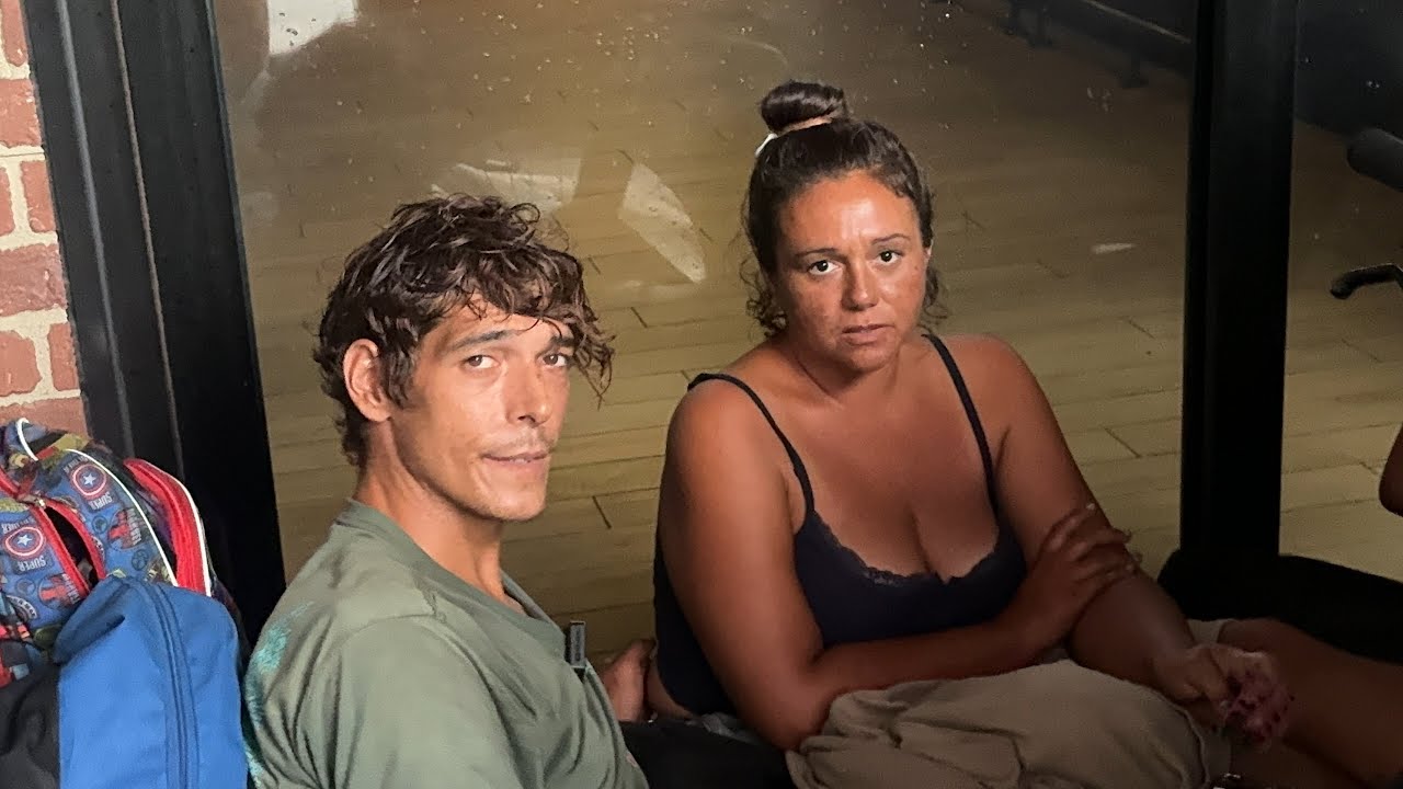 Hurricane While Homeless Couple In Florida Explain How Using Destroyed Their Lives