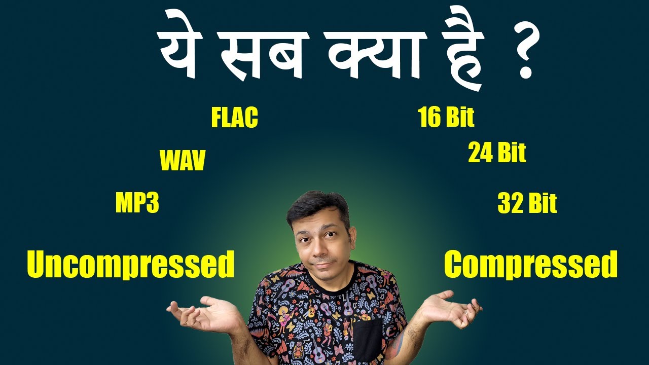 क्या है FLAC WAV MP3 | Uncompressed Audio Compressed sound | Dynamic Range | बातें+ Q&A ep-16