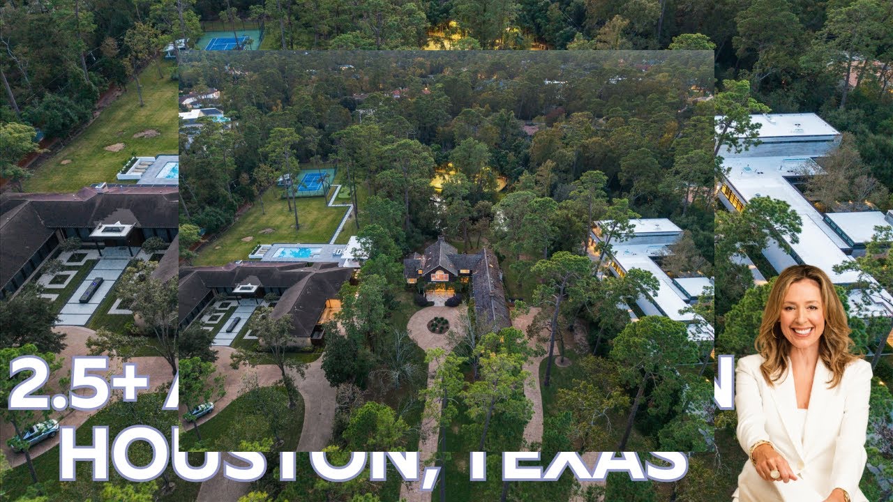 $6.99M 2.5+ ACRE ESTATE IN HOUSTON, TEXAS