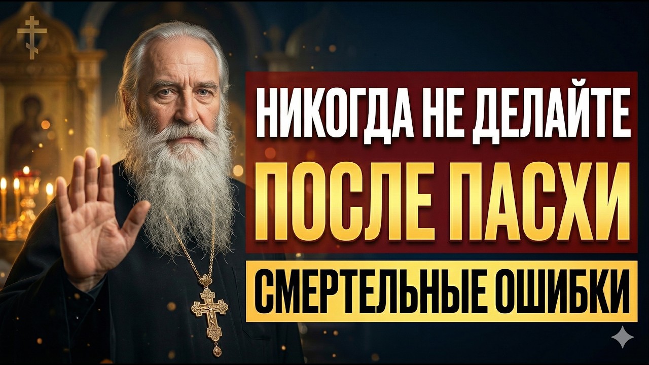 НЕ ТРОГАЙТЕ ЭТО После Пасхи! 7 Тайных Запретов Светлой Недели, О Которых Вам Не Расскажут
