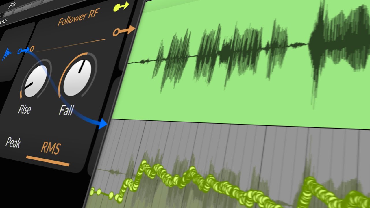 Vocal Rider in Bitwig - Record and Edit volume changes