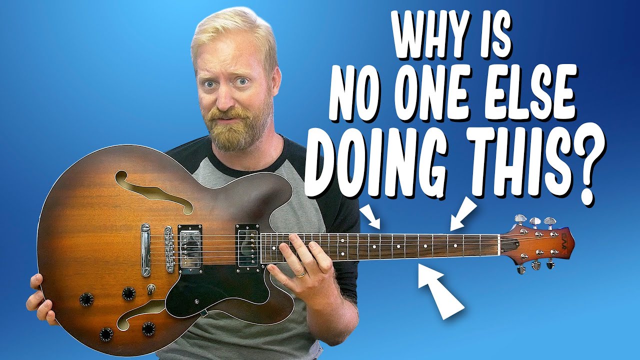WHY IS NO ONE ELSE DOING THIS?!?! - Eart E-335 - Ball end stainless steel frets on a budget guitar?