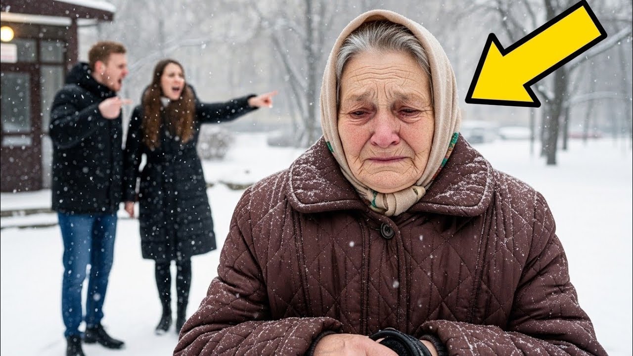 МЕНЯ ДЕТИ ИЗ ДОМА ВЫГНАЛИ Плакала старушка на морозе. Но поступок мужчины ПОТРЯС ВСЕХ