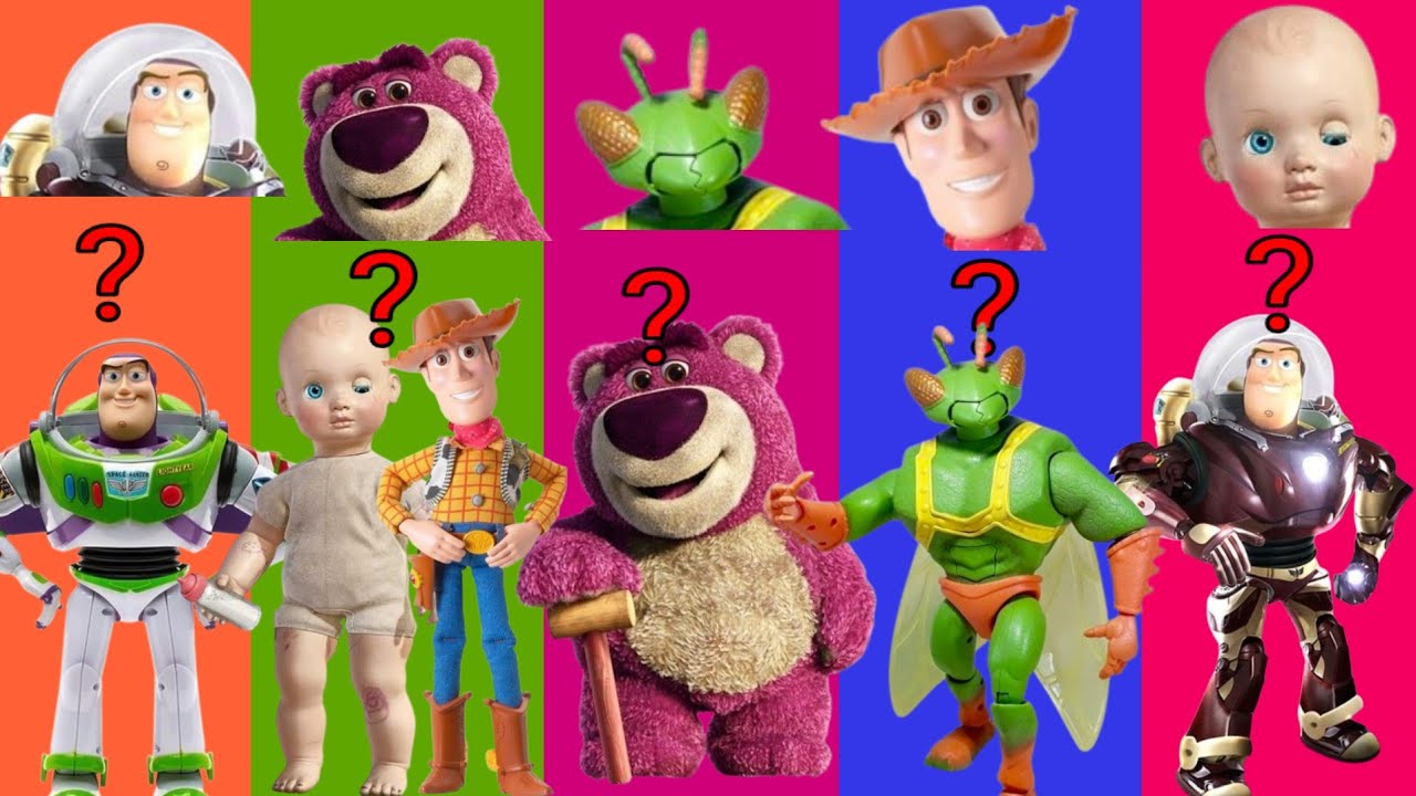 Looking for Disney Pixar Toy Story 3 Woody, Buzz Lightyear, jessie, Mr. Potato Head, Slinky Dog, Rex