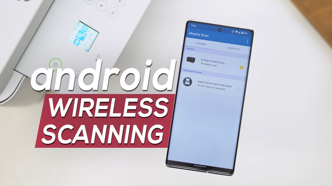 How to scan wirelessly on Android with Mopria Scan