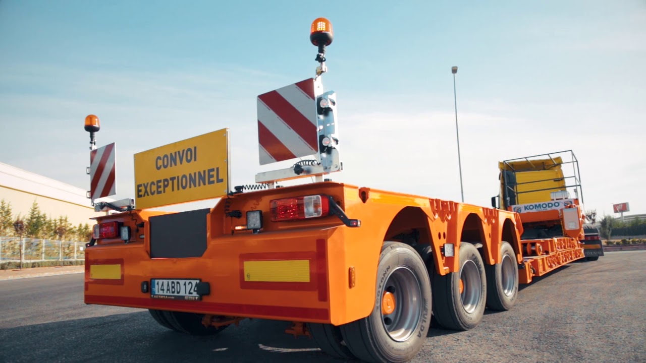 3 AXLE HYDRAULIC STEERING SYSTEM LOW LOADER