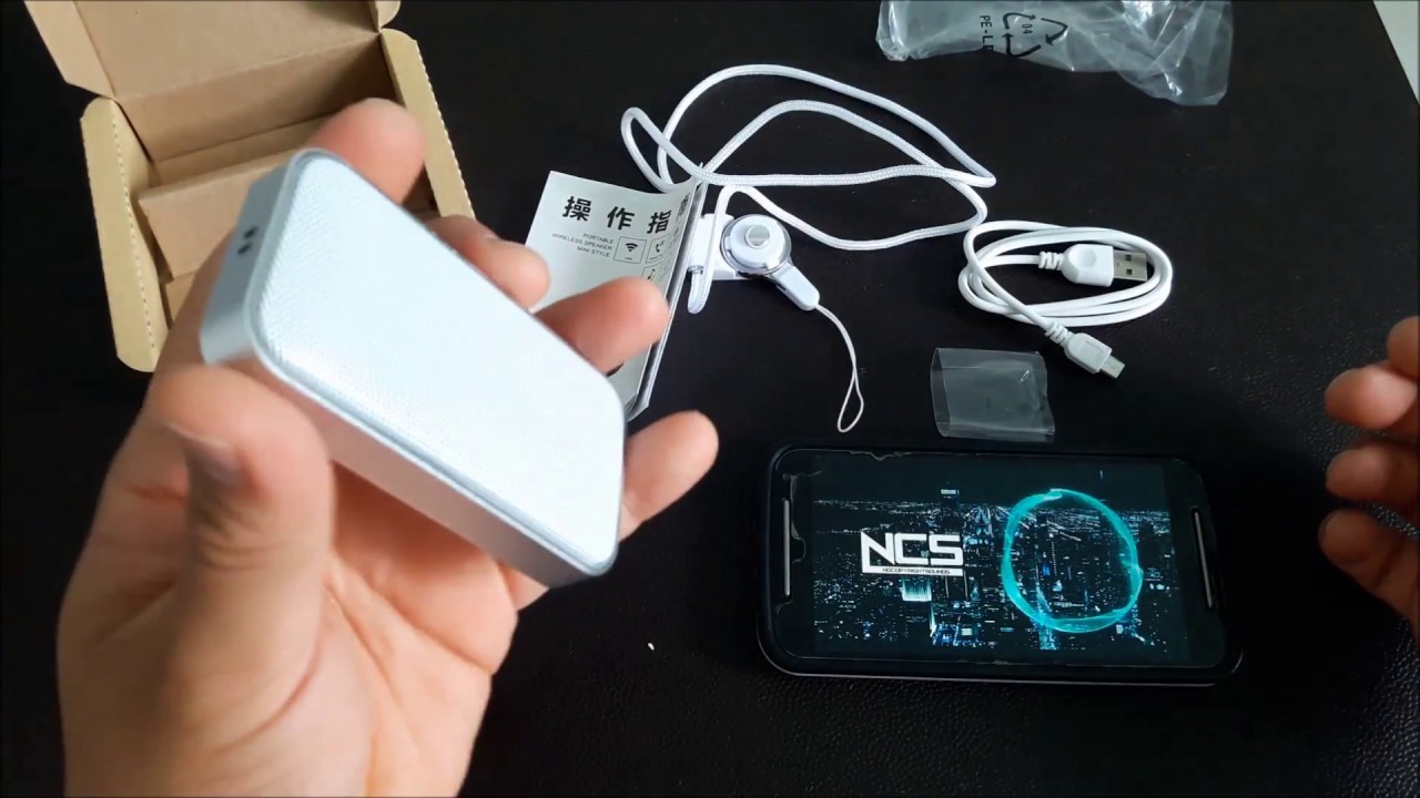 UNBOXING MINI BOCINA bluetooth AEC 207 MINI SPEAKER en español