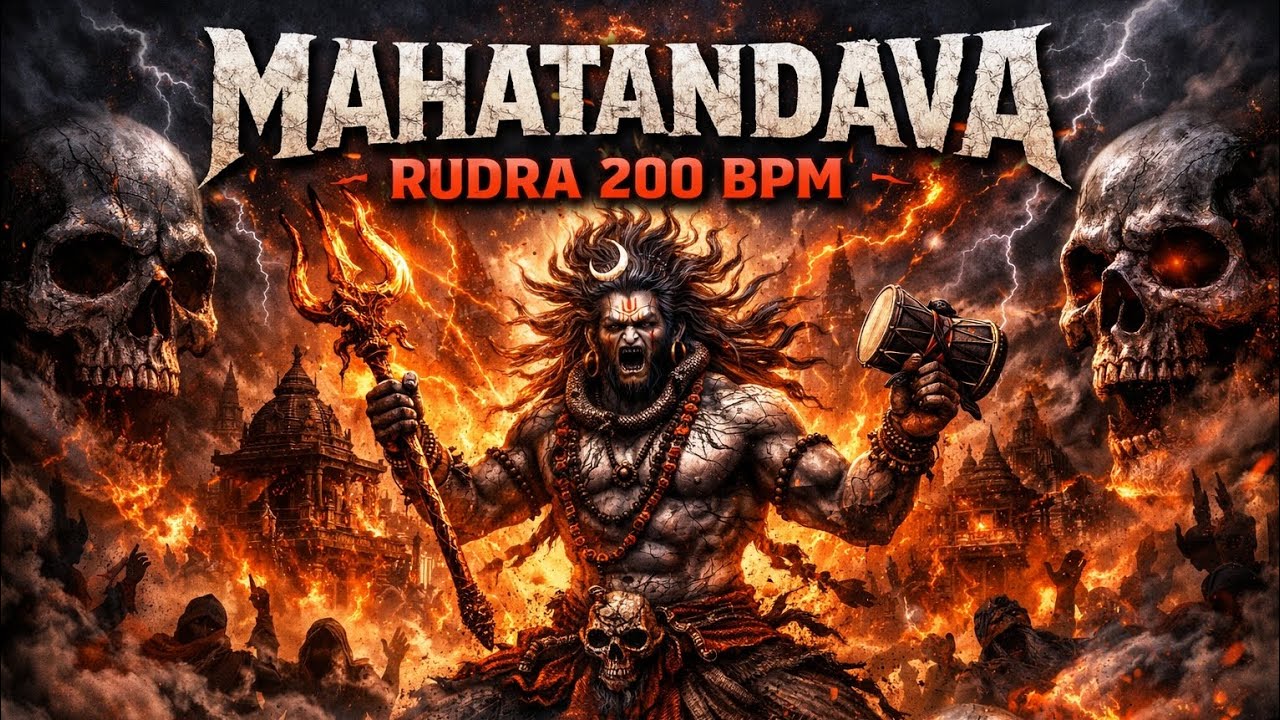 MAHATANDAVA – Rudra 200 BPM | Extreme Mahakaal Psycore Trance 🔱🔥