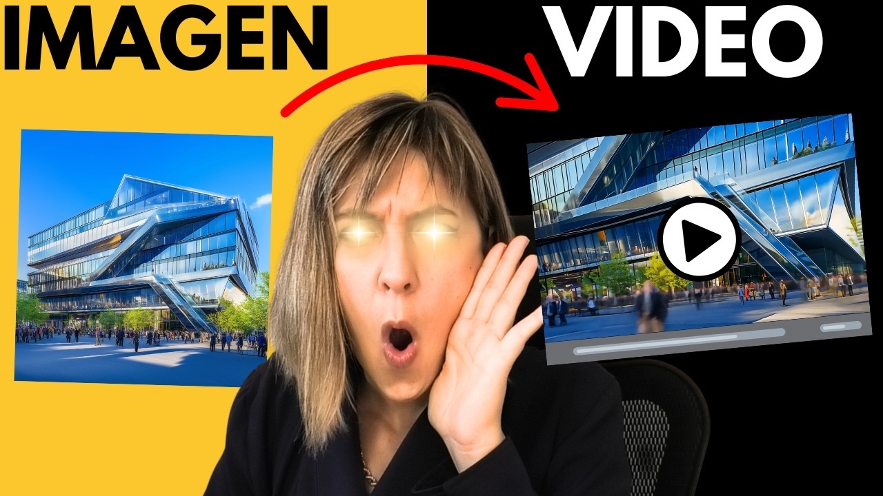 De imagen a VÍDEO con IA: da vida a tus proyectos de ARQUITECTURA sin saber animar