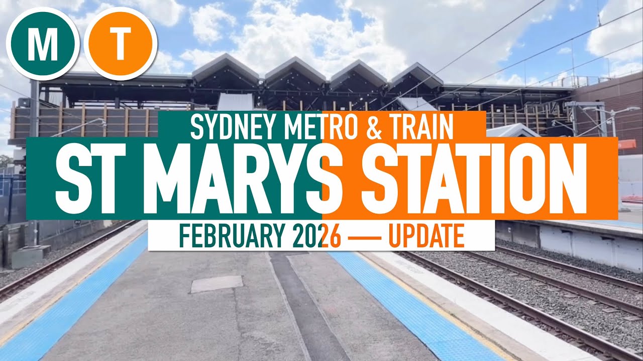 St Marys Metro & Train Station — February 2026