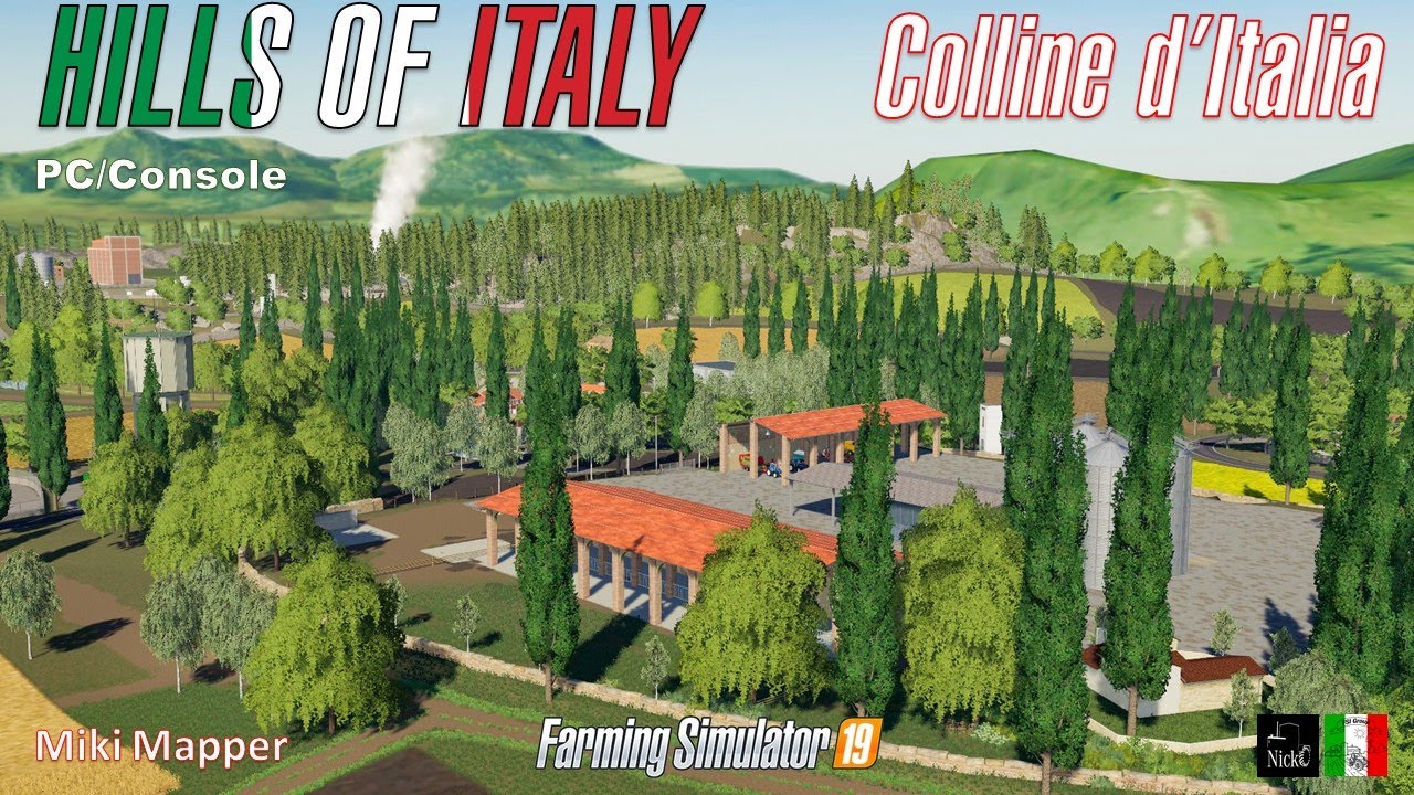 FS 19 🗺️ Colline d'Italia - Hills of Italy by Miki Mapper [Presentazione PC/CONSOLE] #nicko87