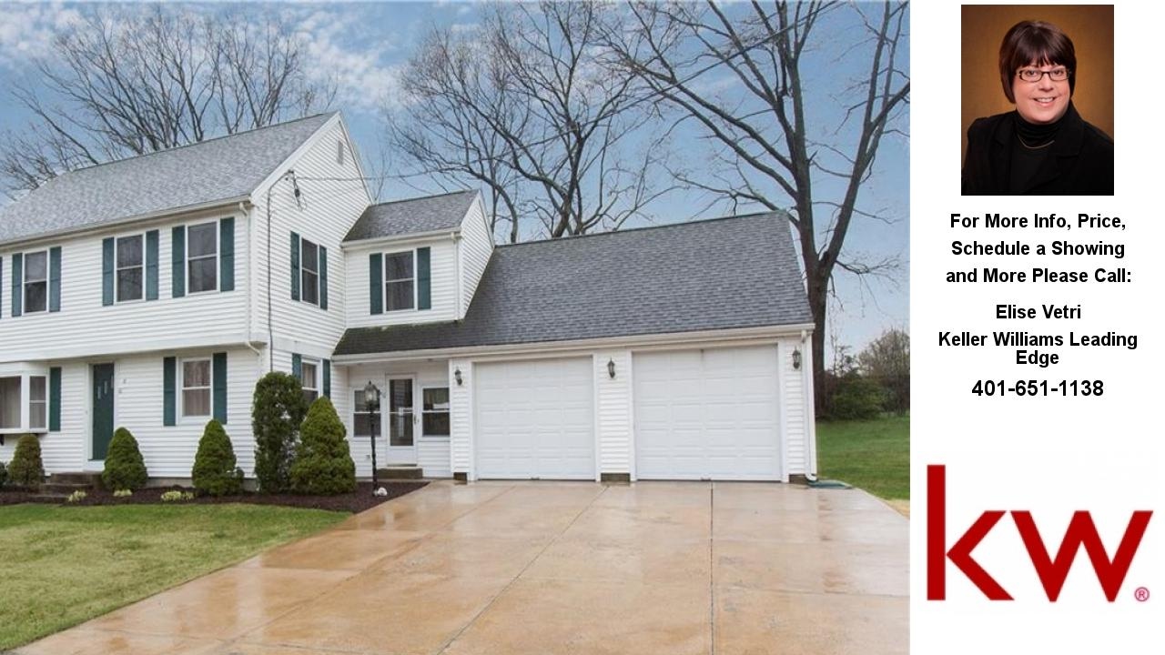 8 Blanche Avenue, Cumberland, RI Presented by Elise Vetri.
