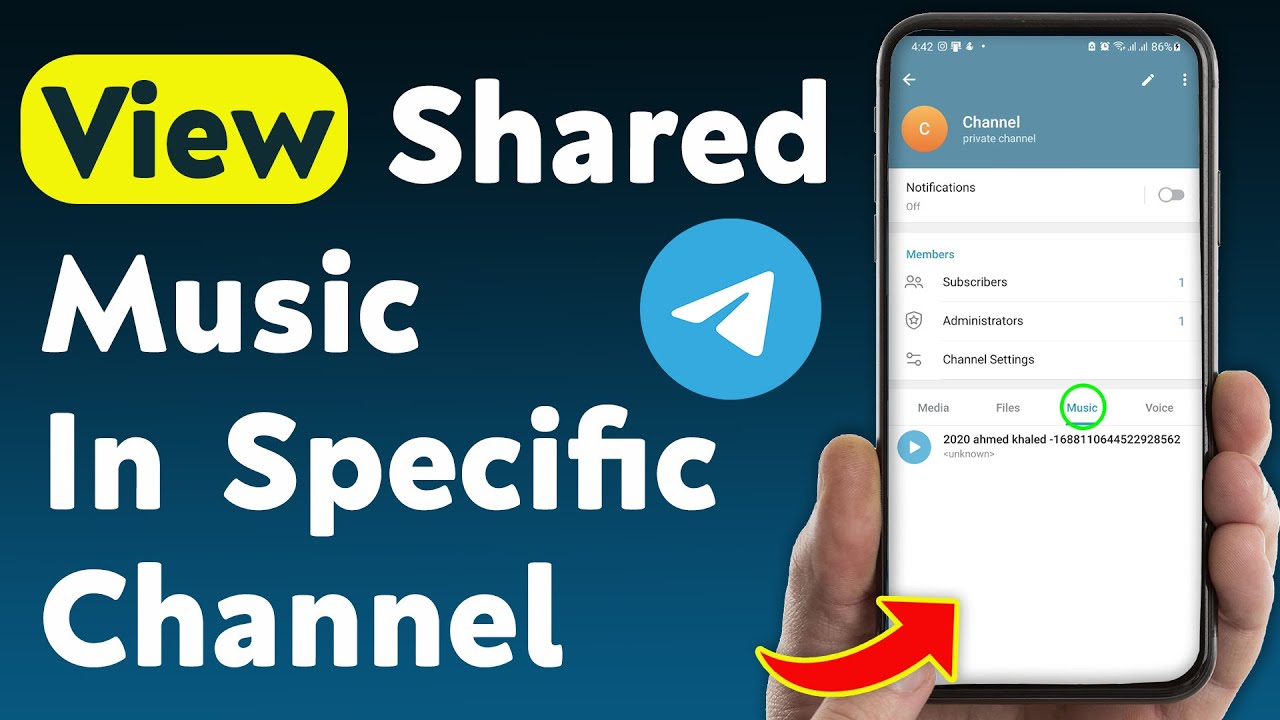 How To View Shared Music In A Specific Telegram Channel (Updated)