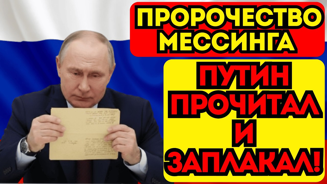 Путину показали предсказание Мессинга. Его реакция говорит о многом.