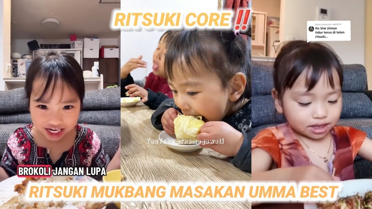 RITSUKI CORE‼️RITSUKI MUKBANG MASAKAN UMMA BEST