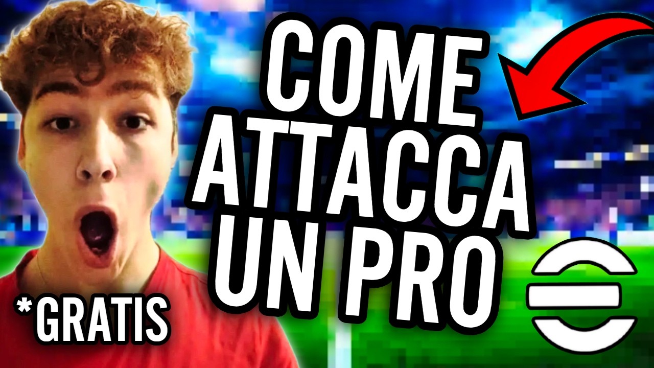 ATTACCA COSI' E VINCI‼️✅😱 ECCO COME ATTACCA UN PRO SU EFOOTBALL26‼️ITA (TOP 80 F2P)