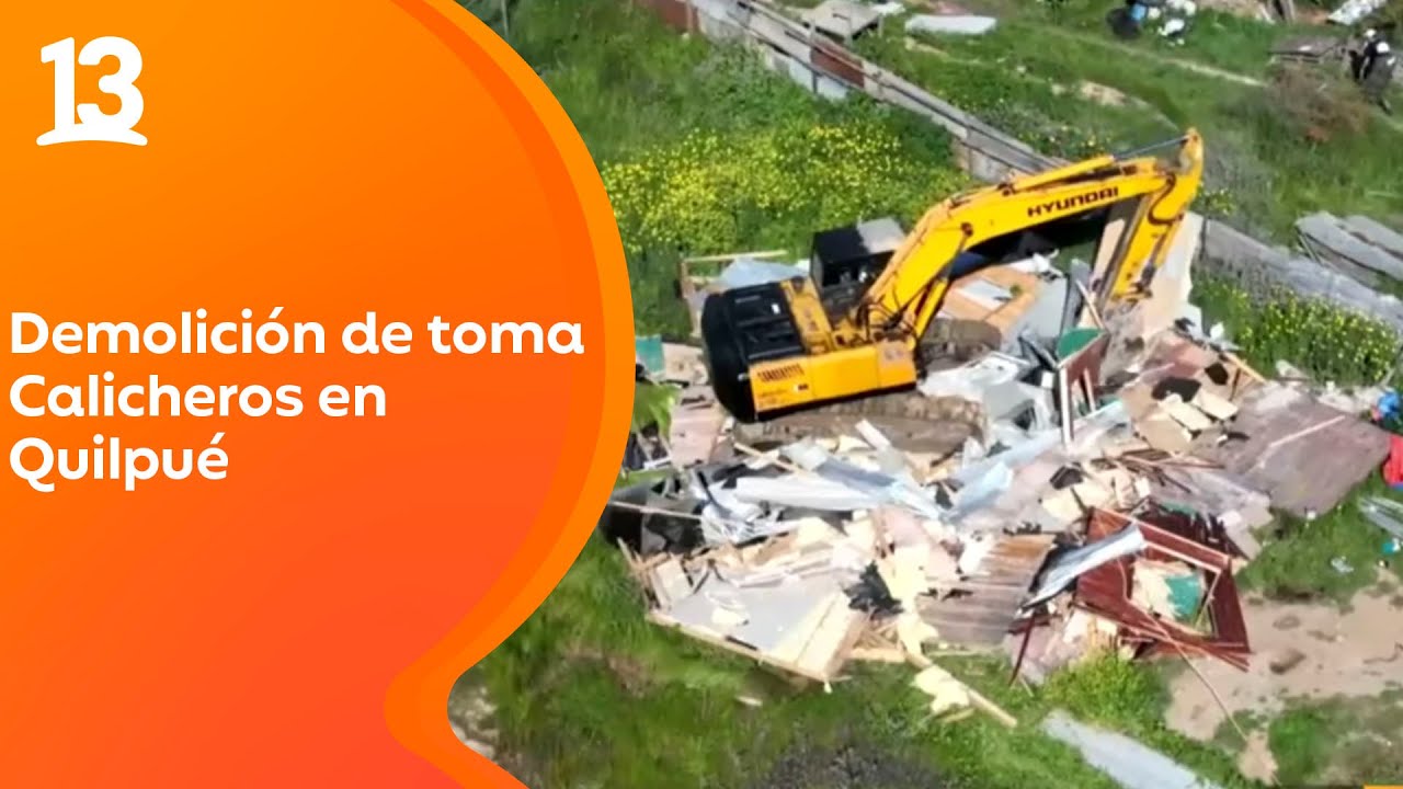 Demuelen casas en toma de Quilpué con terrenos de hasta 1500 metros: Hay 1 detenido | Tu Día