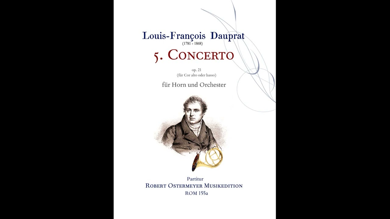 Louis-François Dauprat - Concerto No. 5 für Horn und Orchester