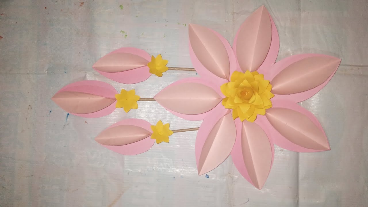 Simple and easy pepar wall hanging #peparart#homedecoretion#youtubevodeo#craft#video