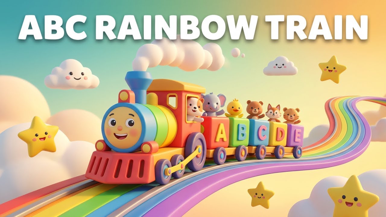 Rainbow Train Rhymes The Ultimate ABC Adventure #ViiiiiTOON