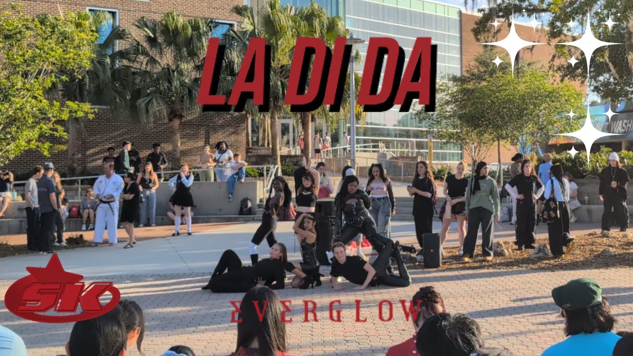 [KPOP AT SCHOOL | ORLANDO UCF] EVERGLOW “LADIDA” | OKCC KOREA ARIRANG FESTIVAL PERFORMANCE 🖤🎶❤️