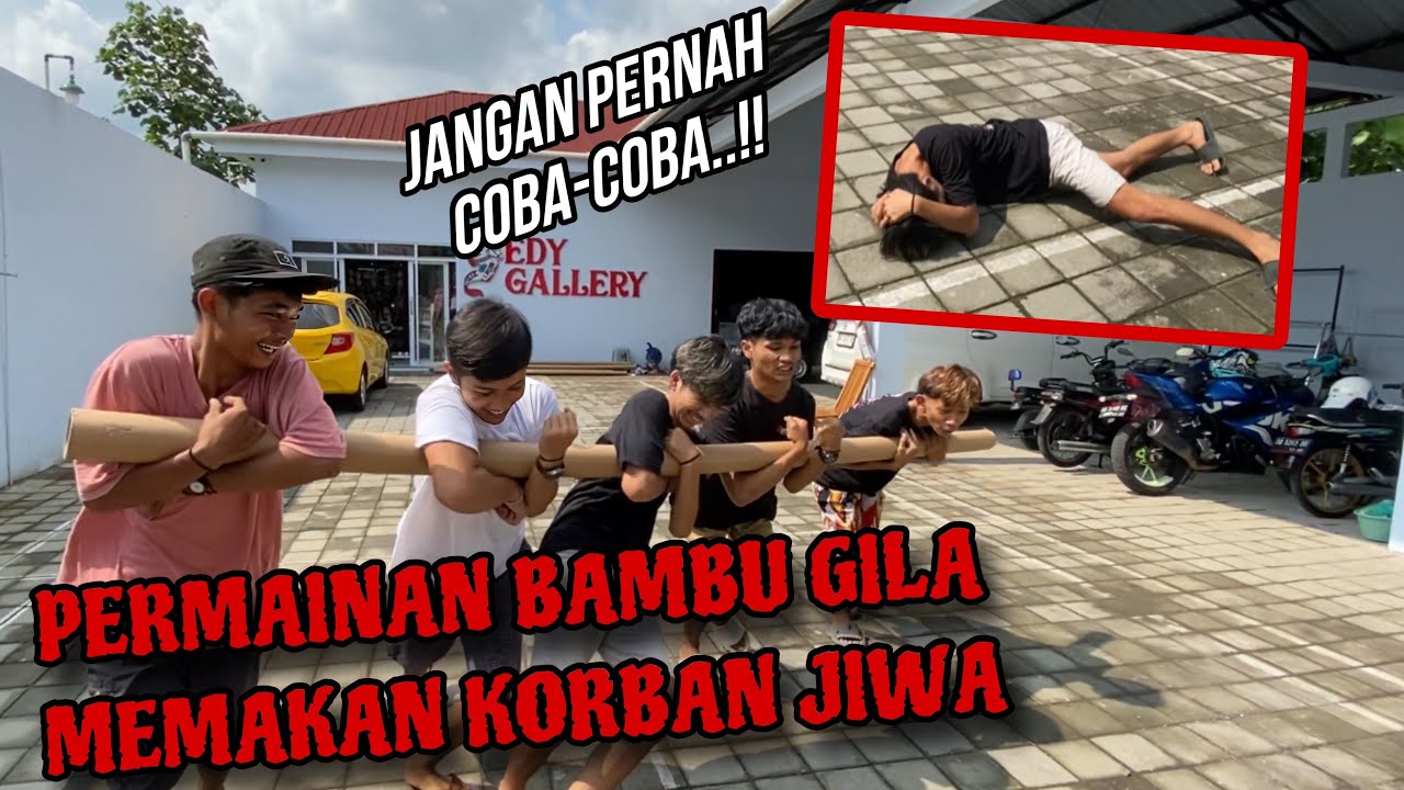 Nyobain permainan bambu gila !! TERNYATA SERU TAPI ADA SEREMNYA