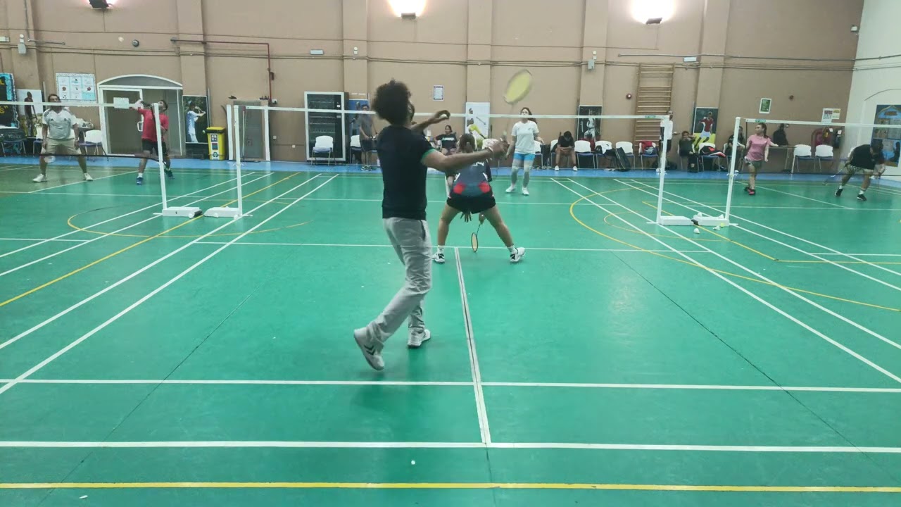 Badminton queuing with GSG_March 13, 2026_Sonny, Hazel, Micho & Ahmed