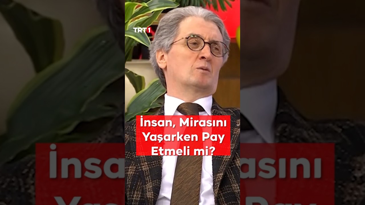 Mirasını, Yaşarken Pay Etmeli mi? 📌 İlahiyat&ccedil;ı Osman Egin Cevaplıyor #Alişan #TRT1 #Shorts