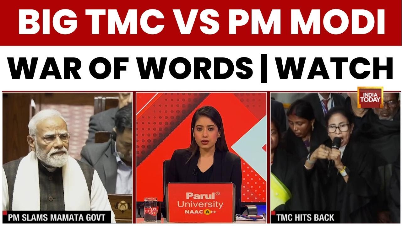 TMC Hits Back At PM Modi Over 'Infiltrators' Remark In Rajya Sabha Speech | India Today News
