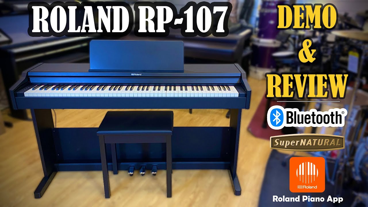 PIANO ROLAND RP107 - GIỚI THIỆU, DEMO VÀ HƯỚNG DẪN RP-107  - BLUETOOTH AUDIO + MIDI ✅✅✅0909 046 613
