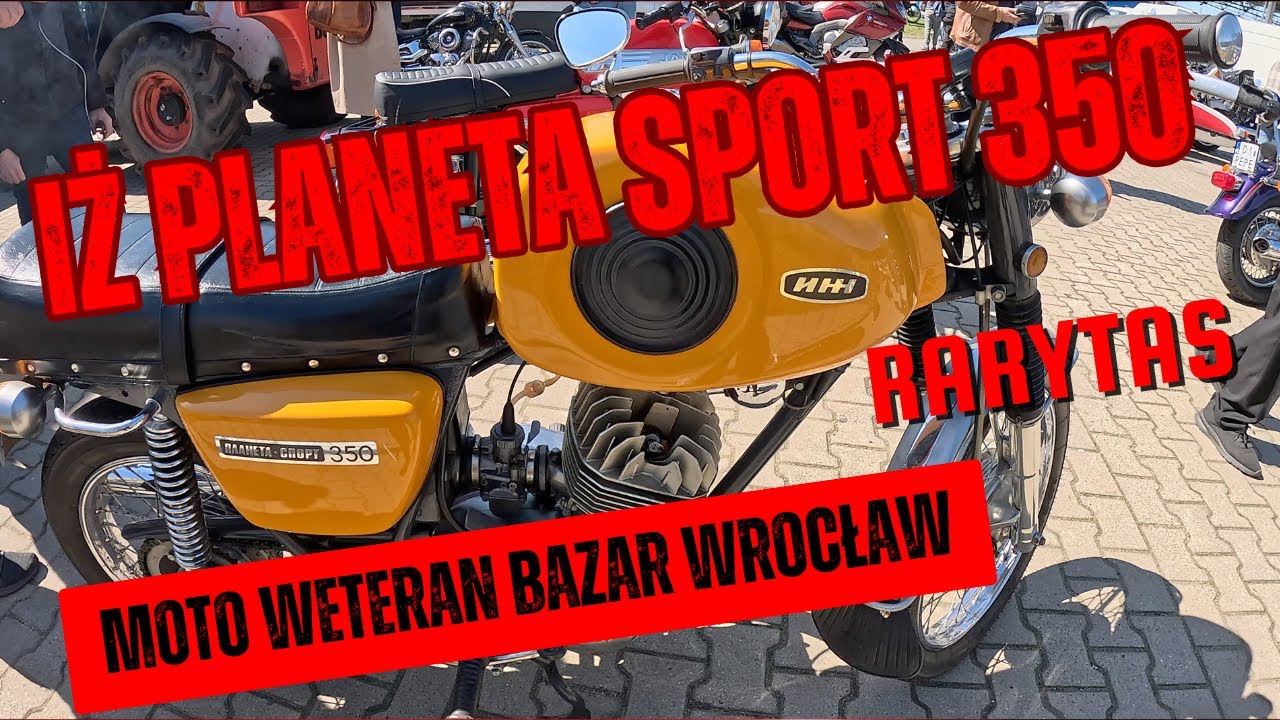 Moto Weteran Bazar Wrocław- Iż Planeta Sport z kanału Izholek.