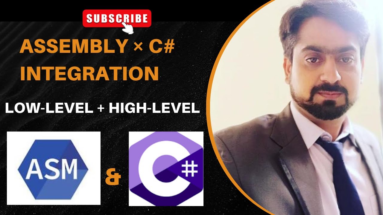 How to Integrate Assembly Language with C# | Low Level + High Level Programming  NET & MASM