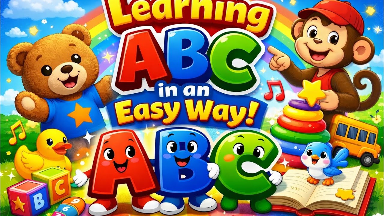 Learning ABC in an Easy Way | ABC Song for Kids | Alphabet Learning