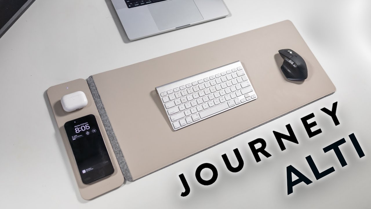 Journey Alti Wireless Desk Mat & Nexa 4-in-1 Laptop Sleeve: Future-Ready Workspace Essentials!