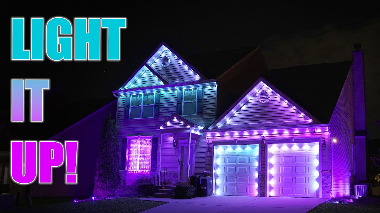 Преобразите свой дом с помощью постоянного наружного освещения Govee Permanent Outdoor Lights Pro