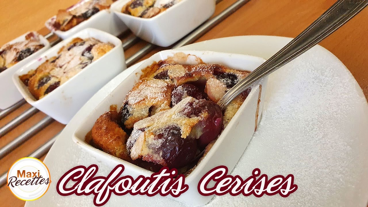 Recette du Clafoutis aux Cerises et aux Amandes