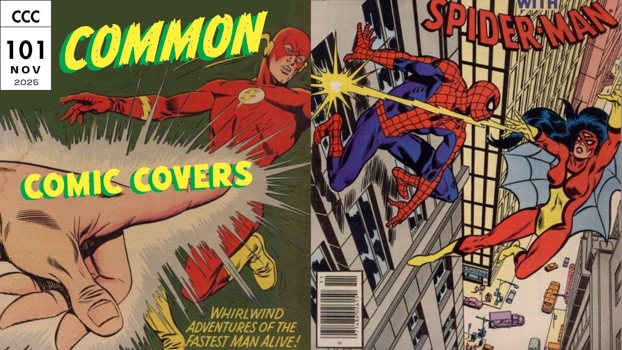 Issue 101: Flash Showcase #8 & Spider-Woman #20, 1st Appearance Captain Cold| Common Comic Covers