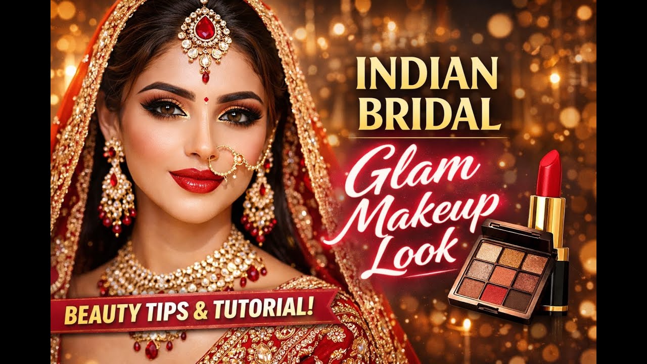Galm party bridal makeup look for wadding night 💍