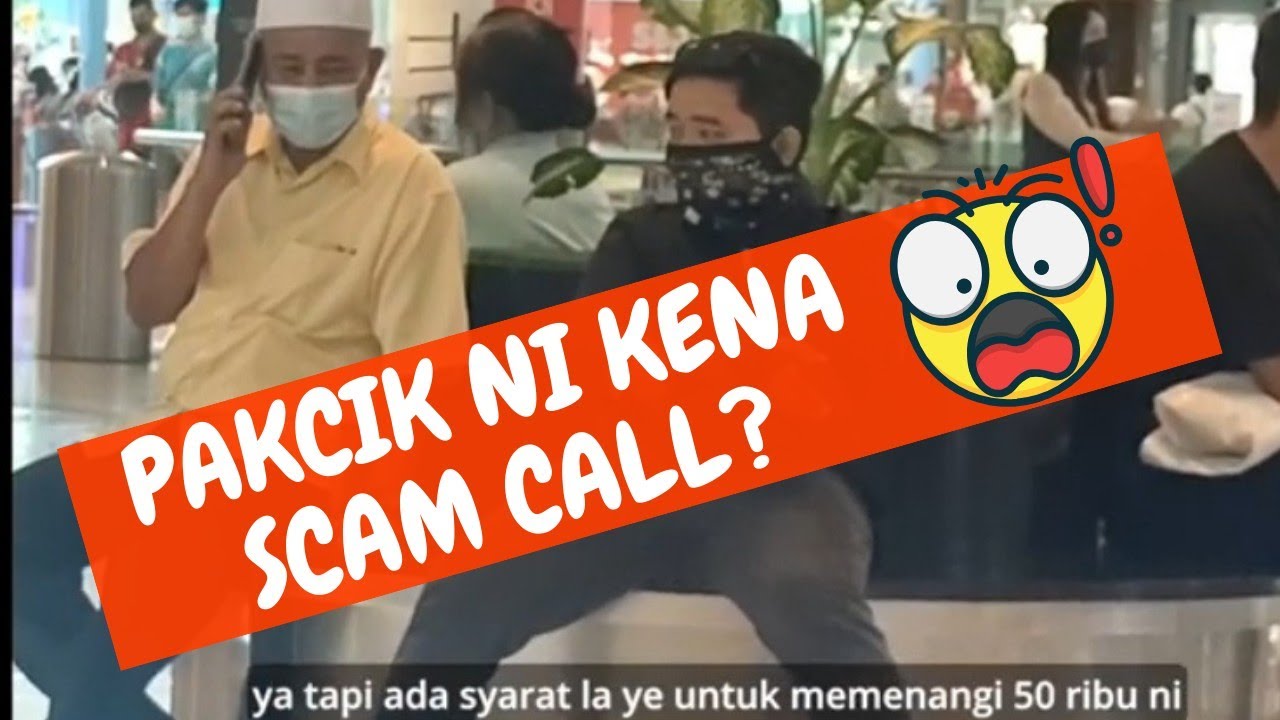 WARGA EMAS DAPAT CALL DARI SCAMMER. APA REAKSI ANDA? (English Sub) | Social Experiment Malaysia
