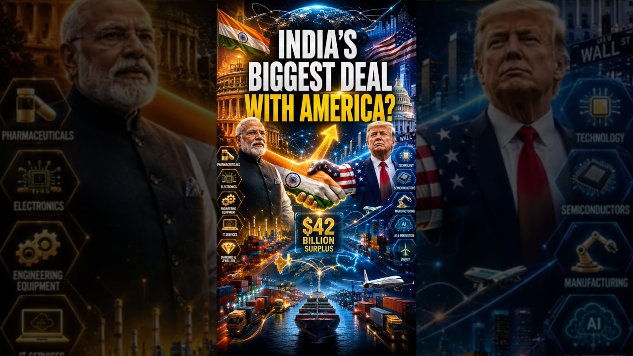 Why America Matters More Than Europe for India? #indiausrelations #FTA #India #USA #Geopolitics