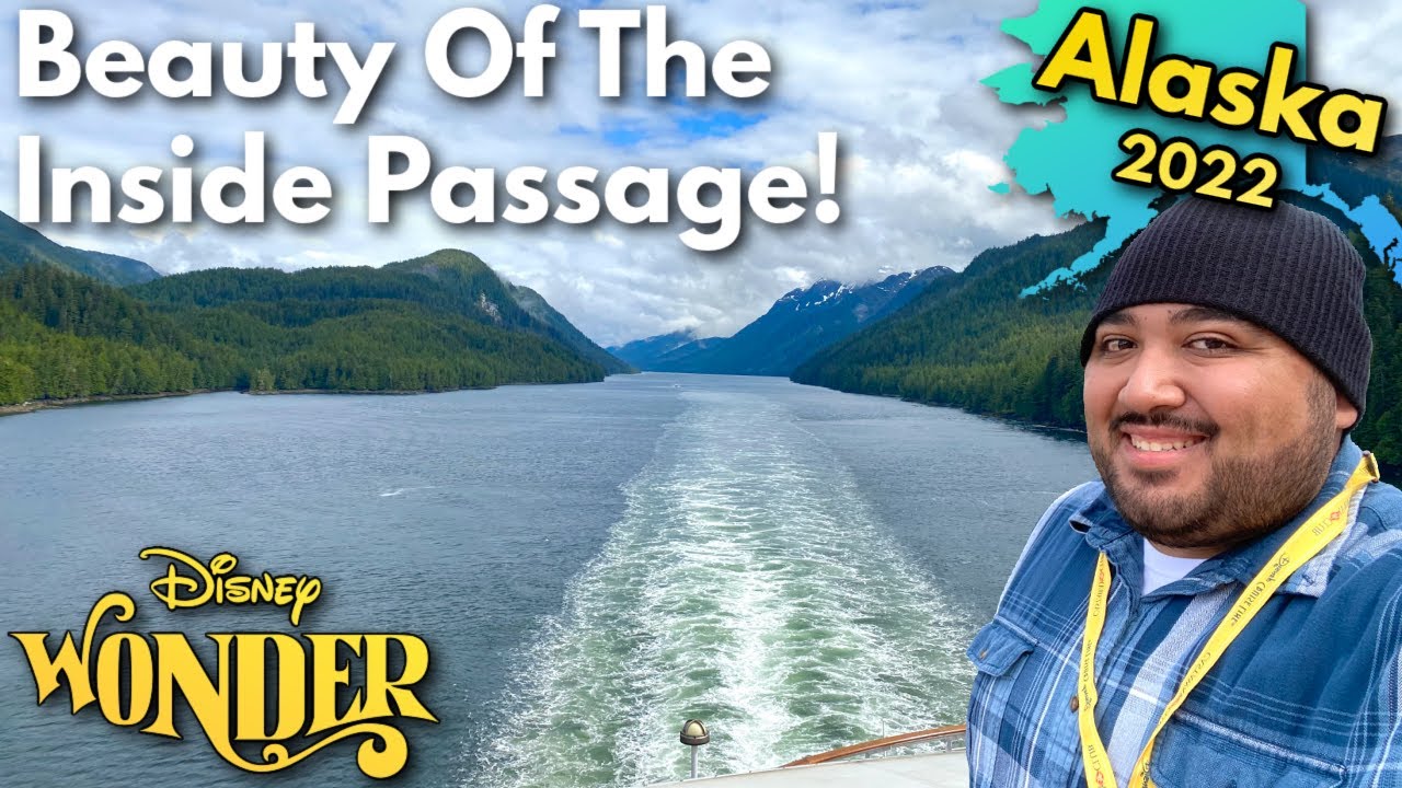 BEAUTY GALORE! Sailing The Inside Passage! Disney Cruise Alaska 2022!  Disney Wonder Cruise Vlog 3