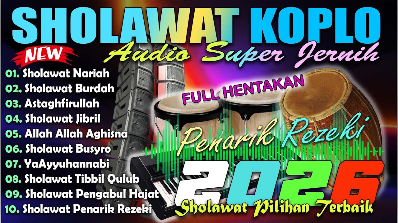 SHOLAWAT MENYAMBUT BULAN RAMADHAN FULL ALBUM 2026 | Jibril, Aghisna, Astagfirullah | SHOLAWAT MERDU
