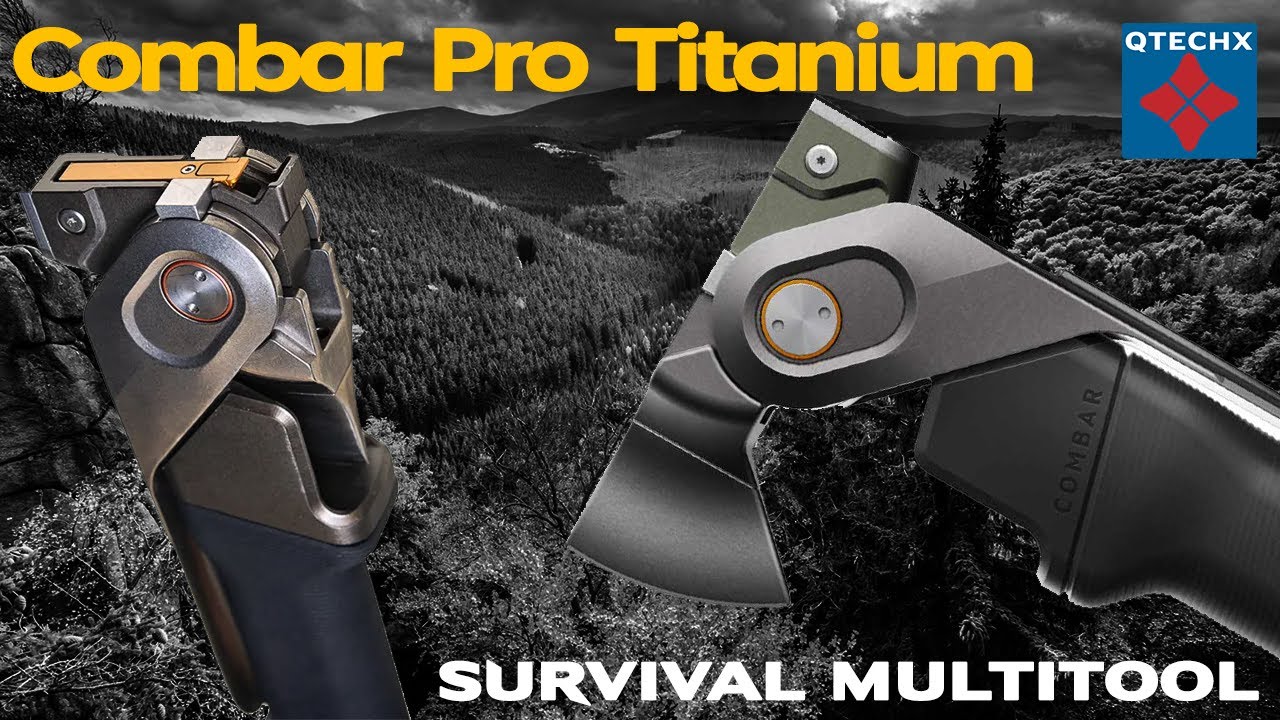 The Ultimate Full-Size Survival EDC Multitool for 2024 (Titanium Axe, Hammer, Spade, Knife & Saw)