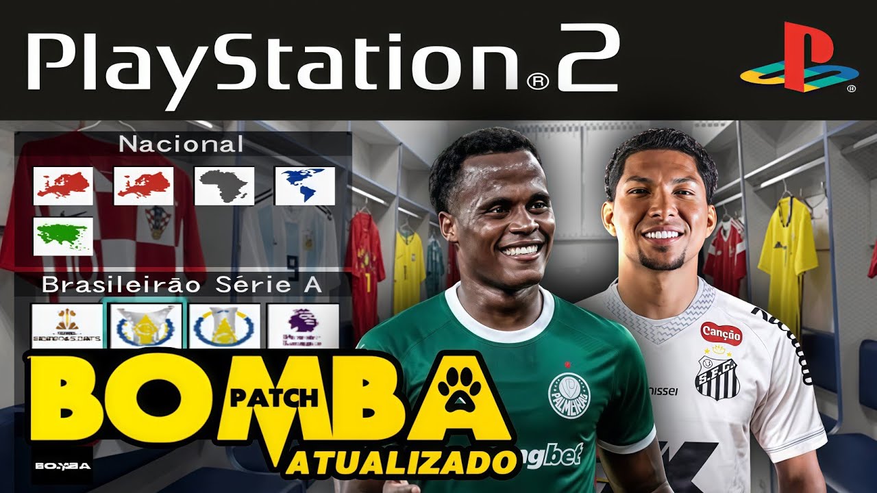 BOMBA PATCH 2026 PS2 ISO ATUALIZADO FEVEREIRO CELULAR OPL PC DOWNLOAD 