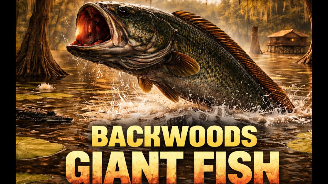 Giant fish in a Backwoods lake